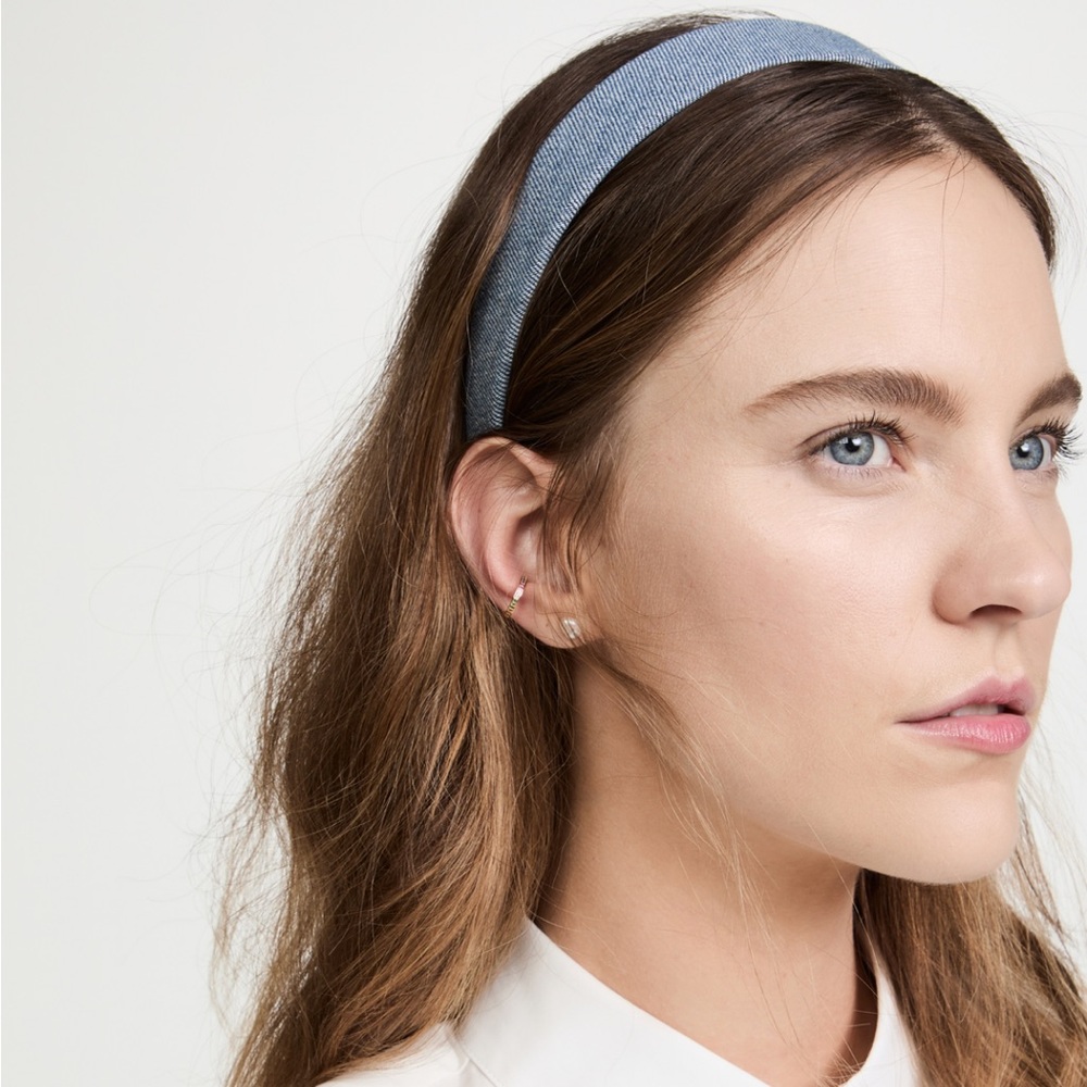 Jennifer Behr Micah headband - denim